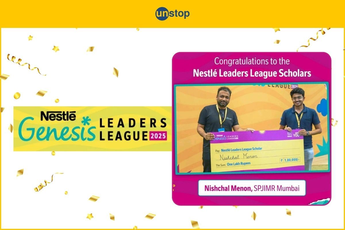 Nestlé Leaders League Genesis 2025 Winner Nishchal Menon's Story