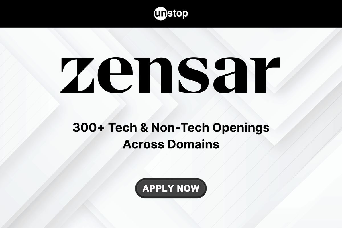 Zensar Job Openings 2025: Apply Now for Tech & Non-Tech Roles