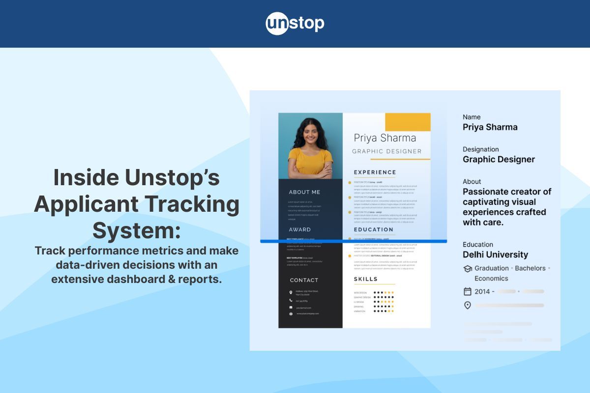 Unstop’s Applicant Tracking System: The Beginning Of Smarter Hiring