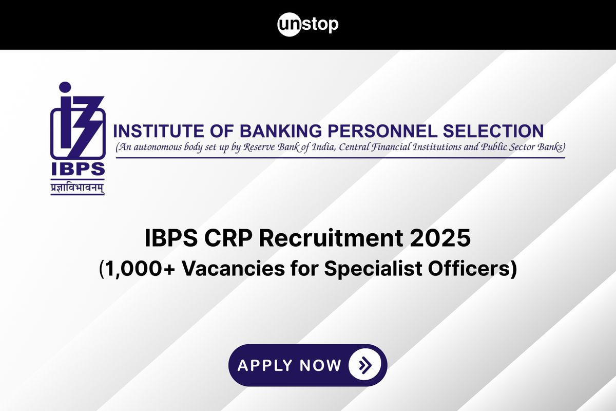 IBPS Recruitment 2025: 1000+ Specialist Officer Posts | Apply Now