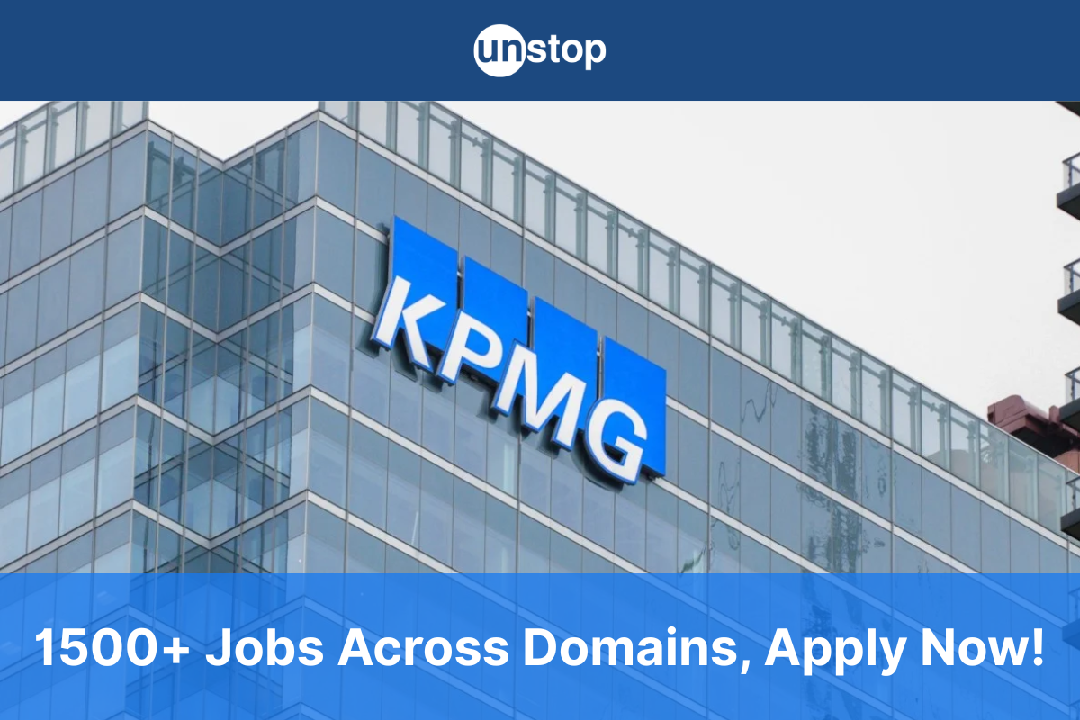 KPMG Hiring 2025 - 1500+ Open Jobs | Tech & Non-Tech Roles