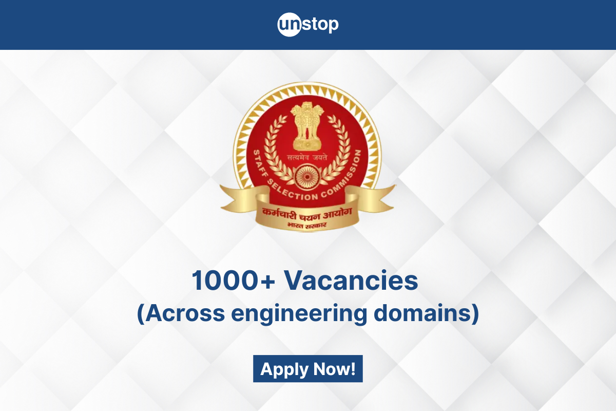 SSC Recruitment 2025 | 1000+ Junior Engineer Posts–Apply Now!