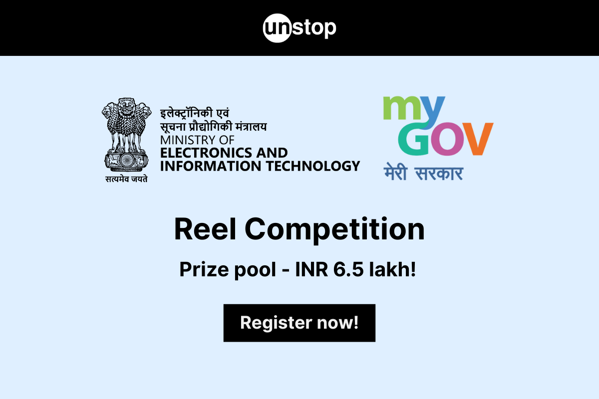 Join MyGov’s Reel Competition And Win Cash Prizes From A Pool Of INR 6.5 Lakh!