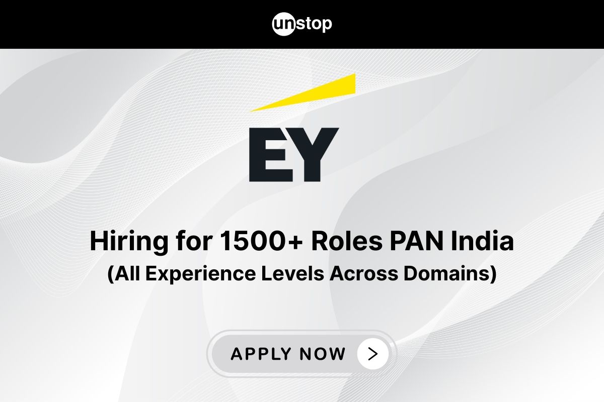 ​EY India Recruitment 2025: 1500+ Jobs Across Domains (Apply Now)