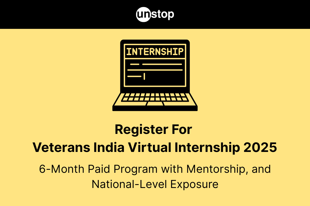 Veterans India Internship 2025: 6-Month Program With Stipend, Mentorship, And National-Level Exposure