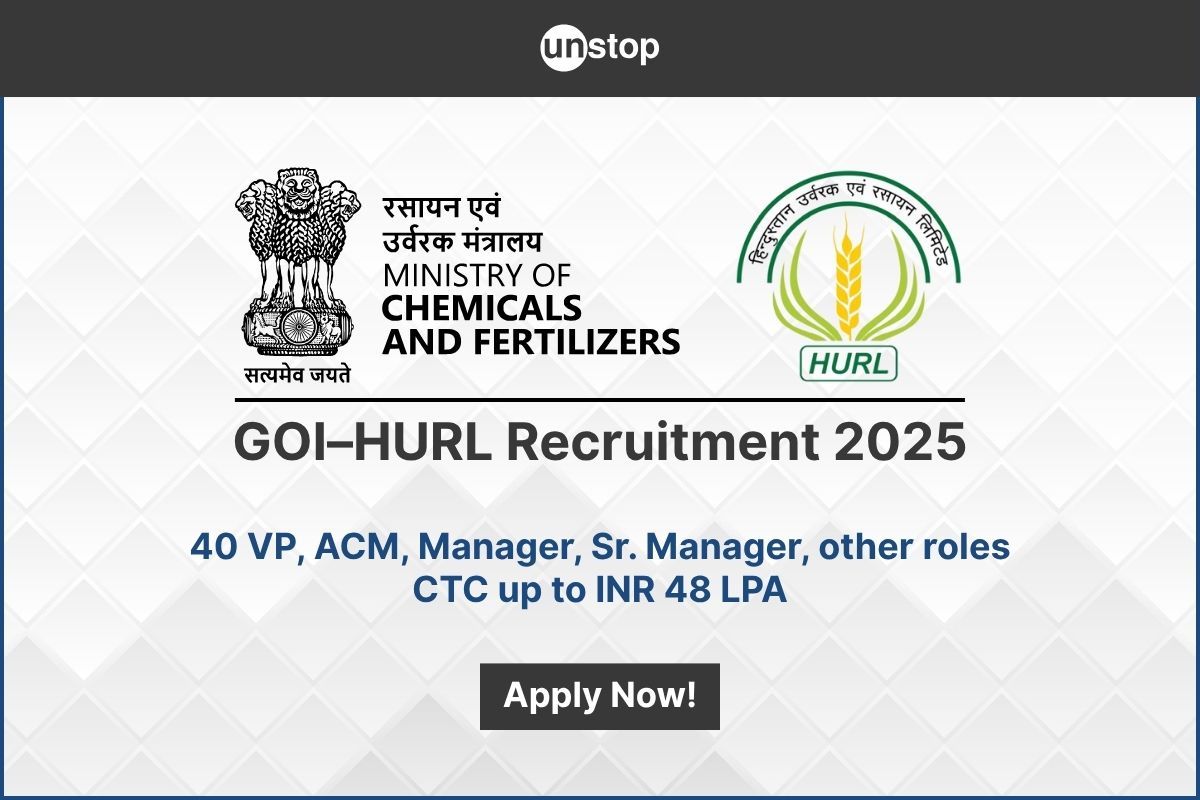 HURL Recruitment 2025 | Leadership + Executive Roles | Max. CTC INR 48 LPA