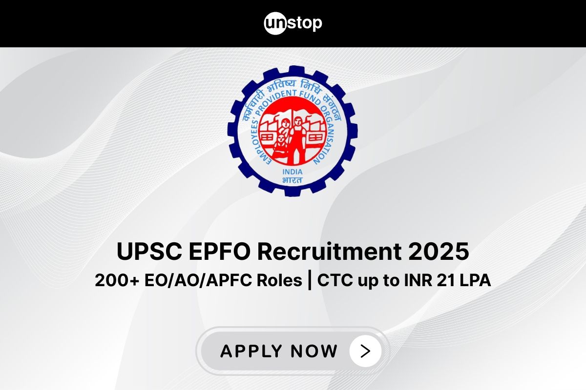 UPSC EPFO Recruitment 2025 | 230 Posts for EO, AO & Commissioner (APFC)