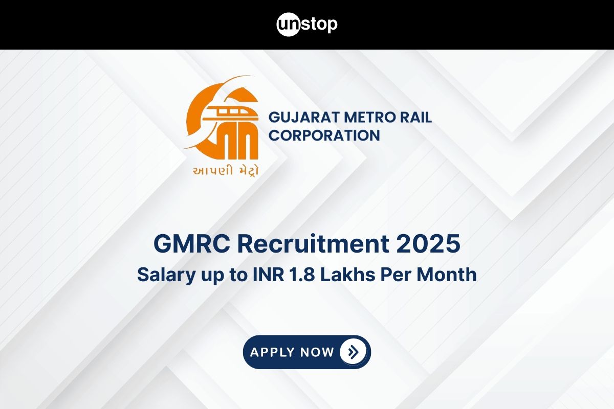 GMRC Recruitment 2025 | Engineering Posts With up to INR 1.8 Lakhs/Month