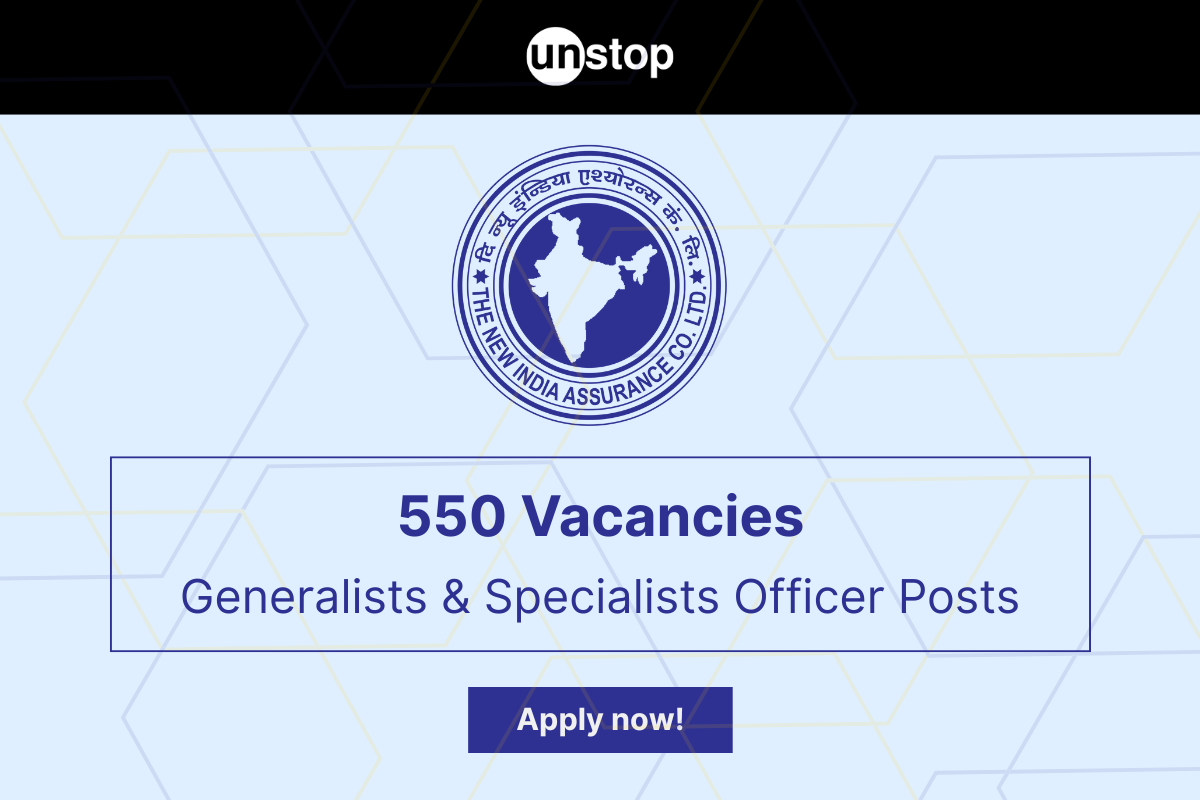 NIACL Recruitment 2025 (New India Assurance): 550 Officer Posts Announced