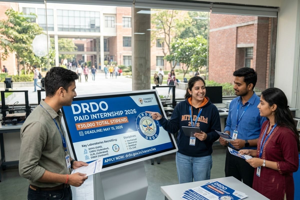 DRDO Internship 2026: Apply Now for ₹30,000 Stipend Guide
