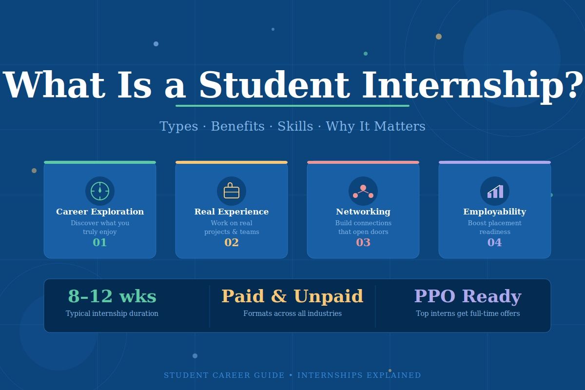 What Is a Student Internship? Meaning, Types, Benefits & Why It Matters