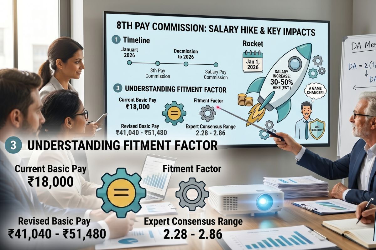 8th Pay Commission: Salary Hike, Fitment Factor & What It Means for Government Job Aspirants