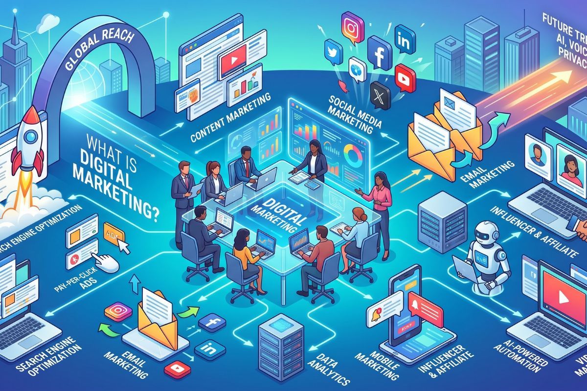 What Is Digital Marketing? Definition, Types & Complete Guide (2026)
