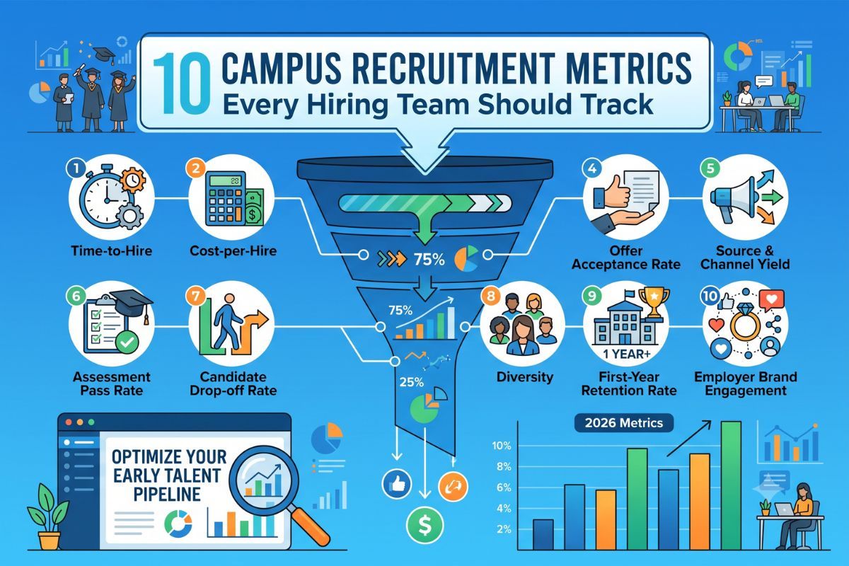 10 Campus Recruitment Metrics Every Hiring Team Should Track
