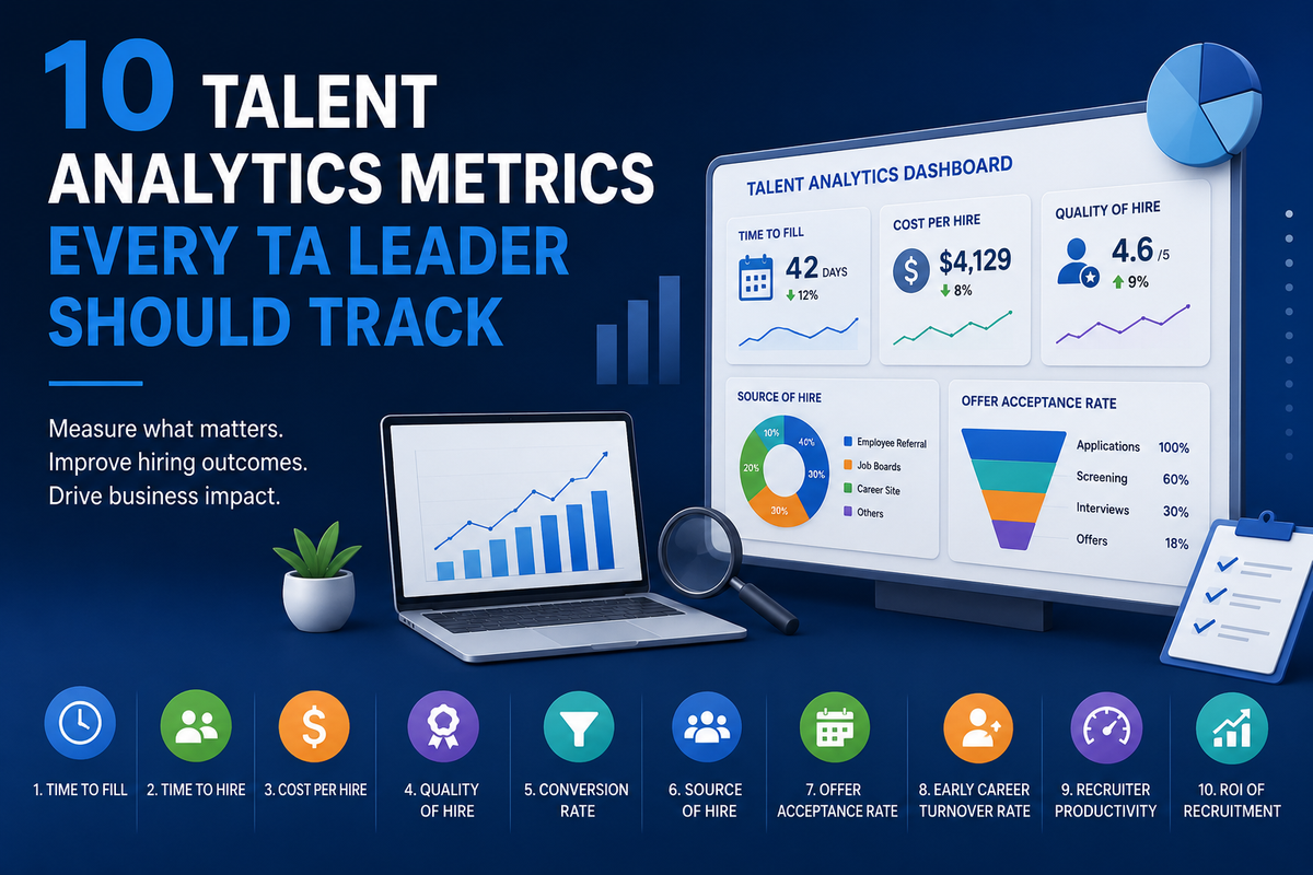 10 Best Talent Analytics Metrics Every TA Leader Should Track