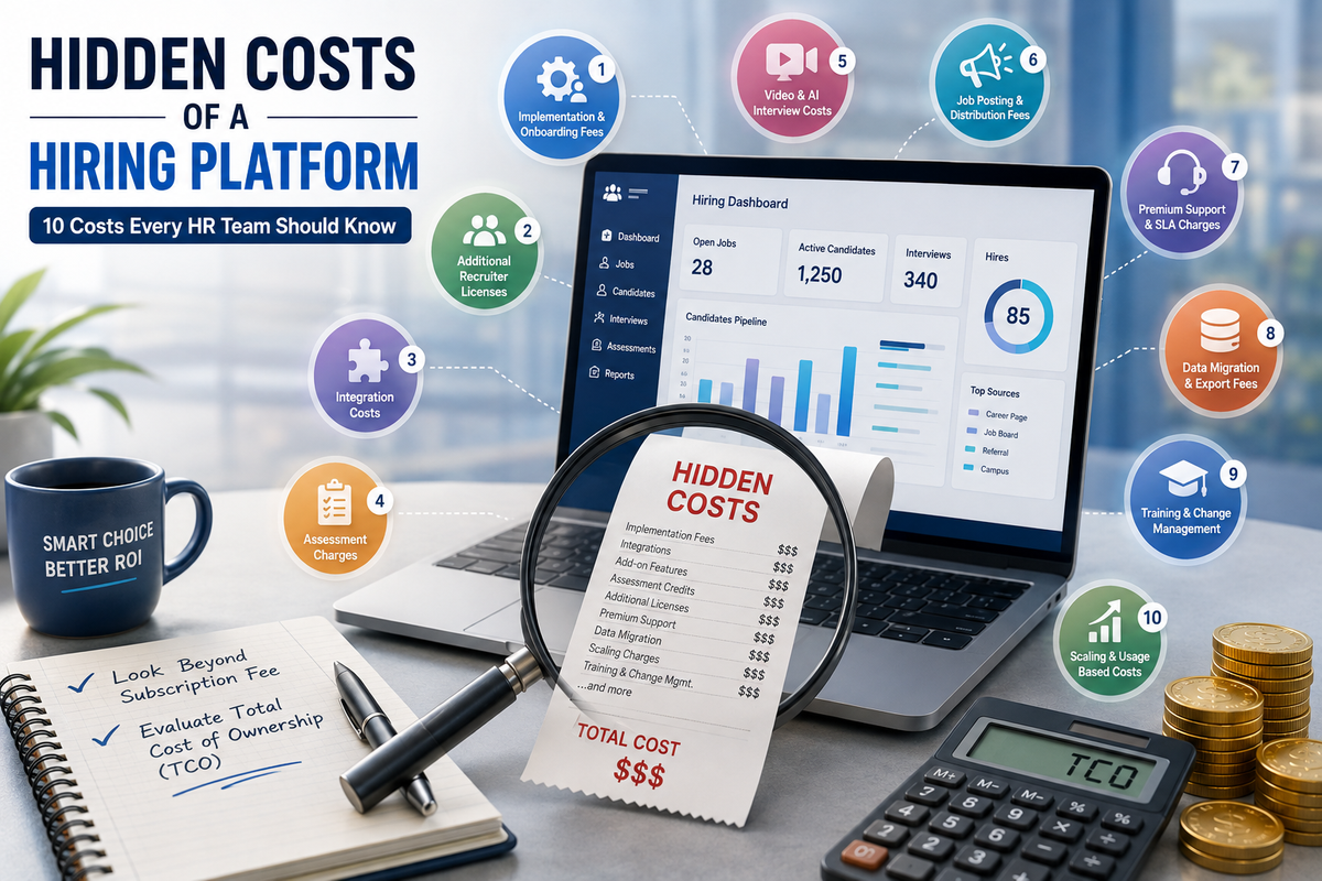 Hidden Costs of a Hiring Platform: 10 Costs Every HR Team Should Know