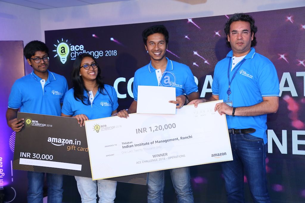 The feeling of Joy after winning the Ace Challenge 2018