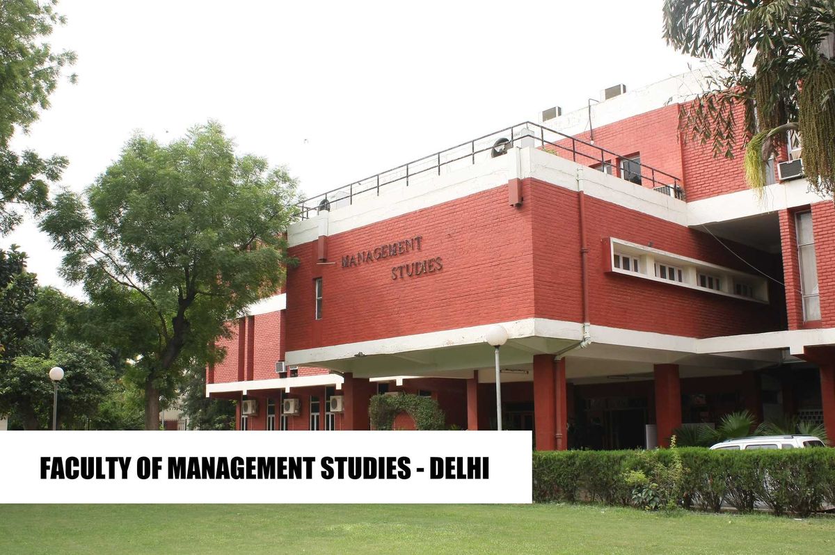 Selection Criteria for Faculty of Management Studies (FMS), Delhi