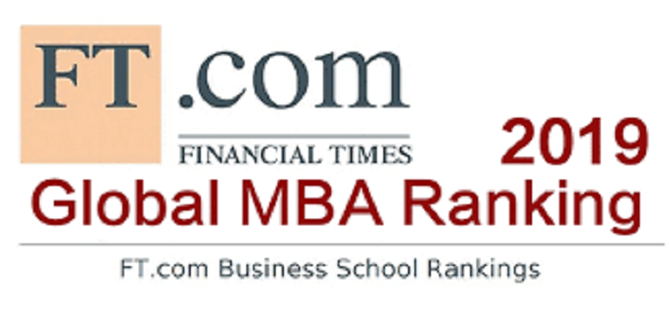 Indian Institutions in Financial Times Global MBA Ranking 2019
