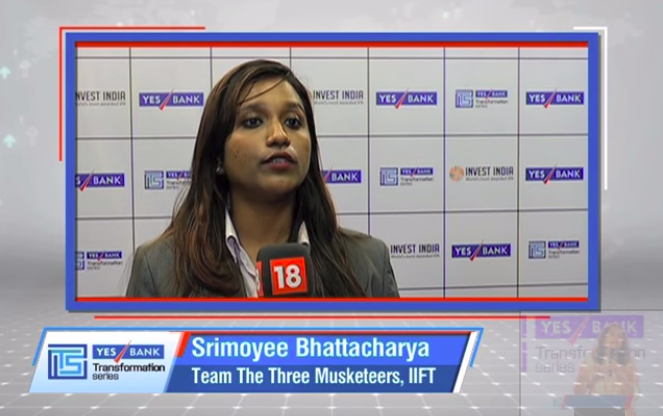 YES BANK Transformation Series 2018 Y-Star Top Tier Winner IIFT's Srimoyee Bhattacharya's Story