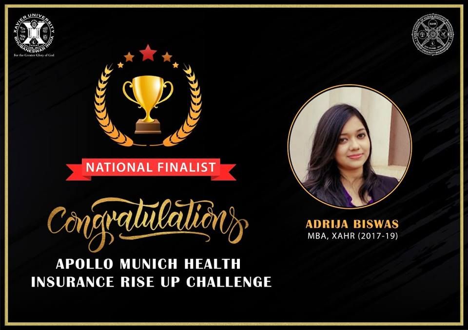 Apollo Munich - Rise Up Challenge 2018-19 National Finalist Adrija Biswas' Story