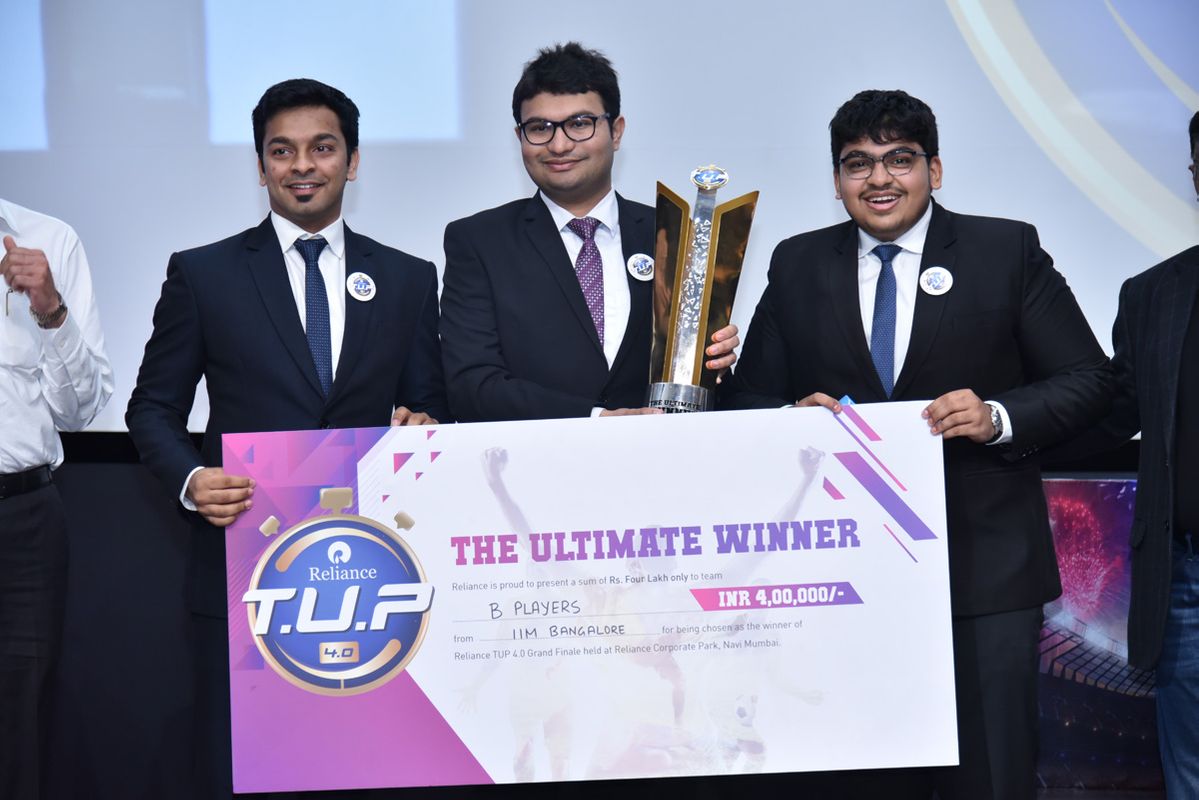 Reliance T.U.P 4.0 National Winner Jinit Dharia's Story