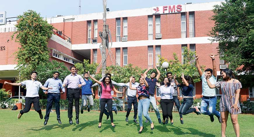 18% increase in average package for women | FMS Delhi Placement Report 2019