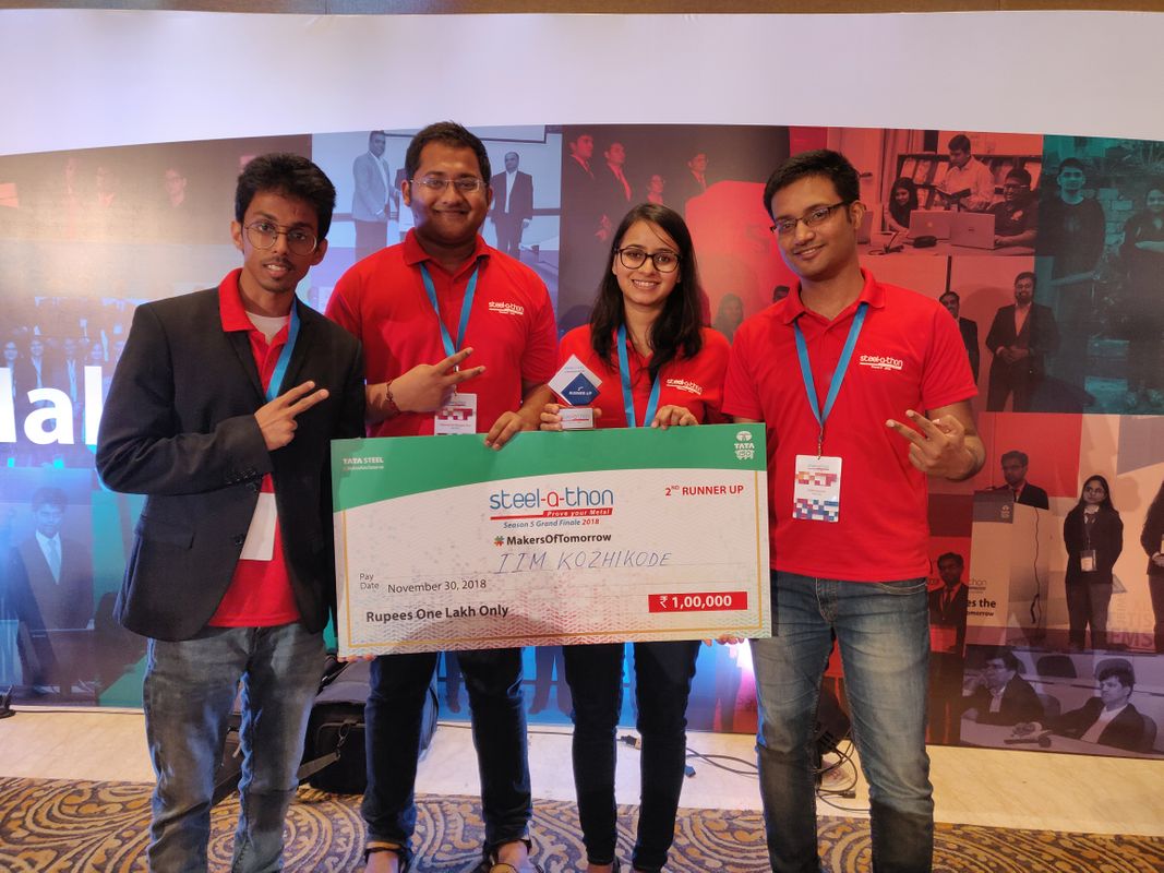 TATA Steel-a-thon 2018 National Runners Up IIM-K Ritika Gupta's Story