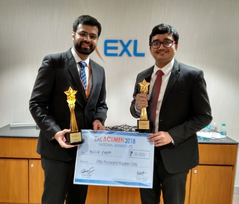EXL Acumen 2018 National Runners Up IIFT's Ishan & Aakash's Story