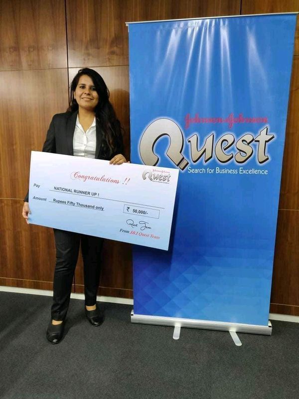 Johnson & Johnson Quest 2018 National Runners Up NMIMS Mumbai's Gunisha's Story