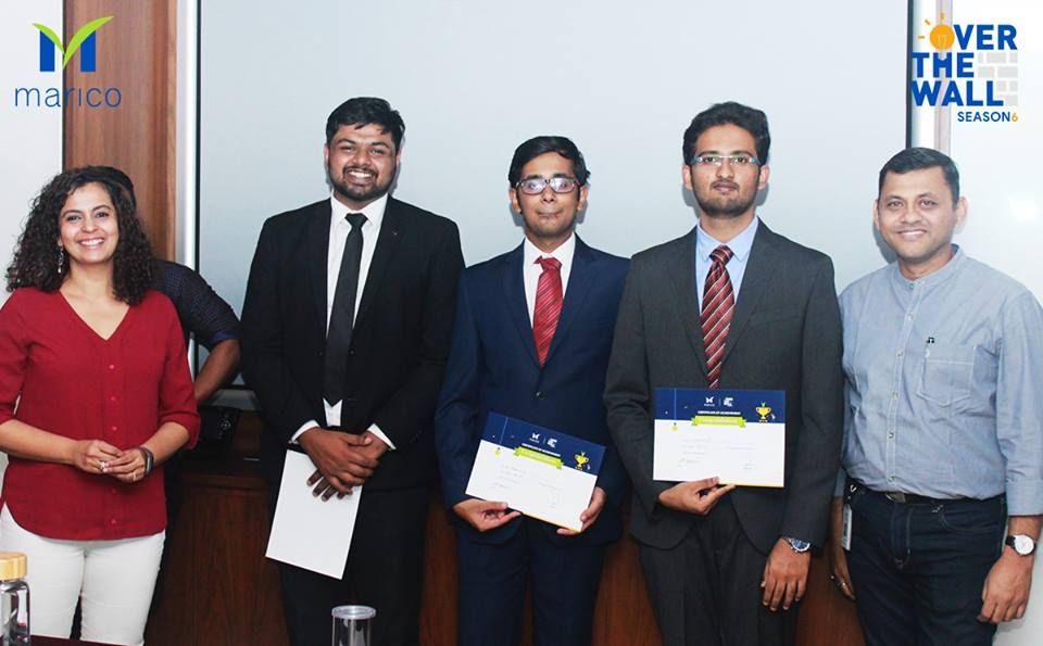 Marico Over The Wall Season 6 National Runners Up SPJIMR Mumbai's Vignesh's Story
