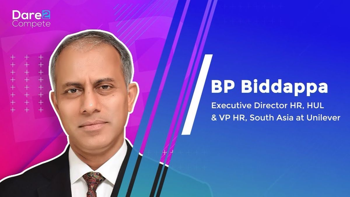 Data is the new oil! | A talk with BP Biddappa, Executive Director HR, HUL & VP HR, South Asia at Unilever