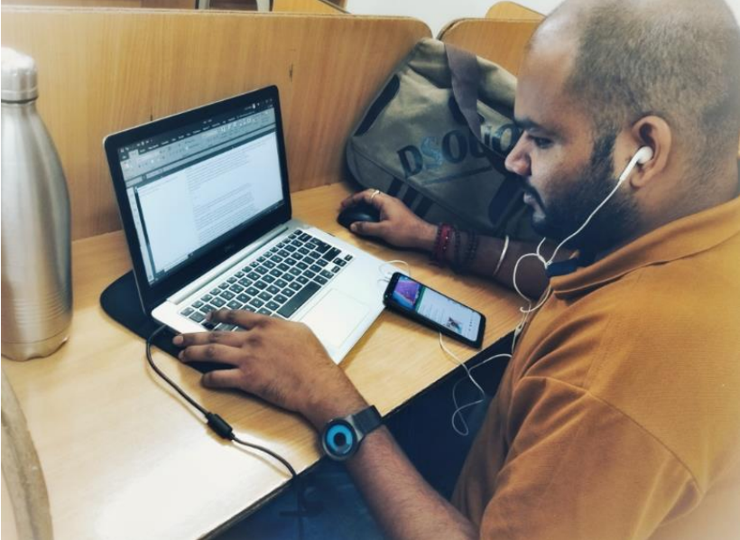 Meet the curious all-rounder of our campus Sumit Saxena -By Jasmeet Singh from SIOM Nashik