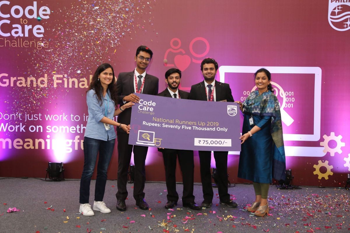 The AI model which aced the race: Team HardCoders | National Runners-Up of Philips Code to Care Challenge