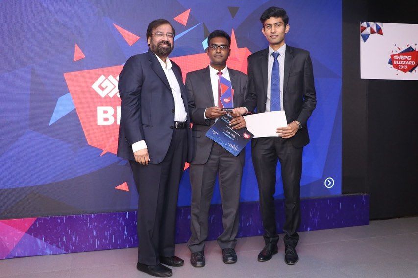 Souria & Shubham from IIM Kozhikode find their footing as the second runners up of RPG Blizzard 2019