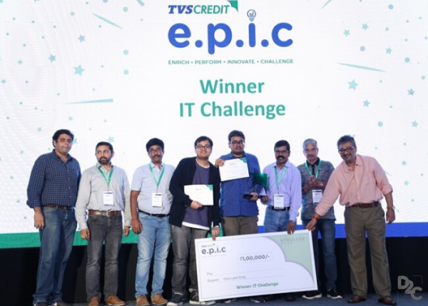 Amidst a million things, a competition had to be won | National Winners of TVS Credit E.P.I.C IT Challenge