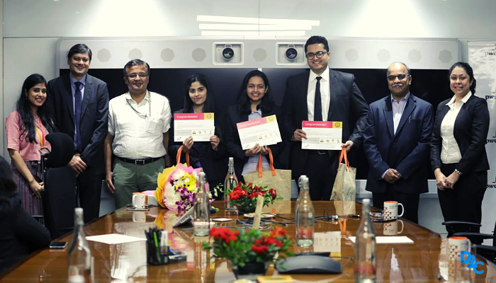 Team Rocket from JBIMS Mumbai walk away with the National winners title of PwC Campus Contenders