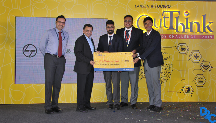 Team Phir Hera Pheri triumphed at L&T Outthink 2019 as National Runners up