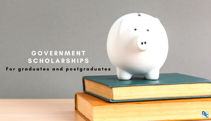 5 Government scholarships for every graduate and postgraduate students