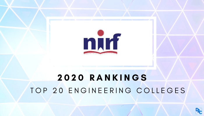 IIT Madras, IIT Delhi and IIT Bombay maintain their legacy in the NIRF 2020 engineering rankings