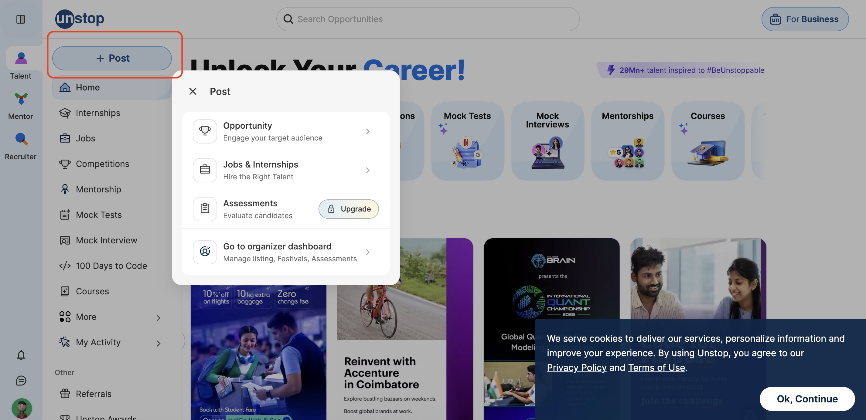 Unstop Website Unstop - Competitions, Quizzes, Hackathons, Scholarships and ...
