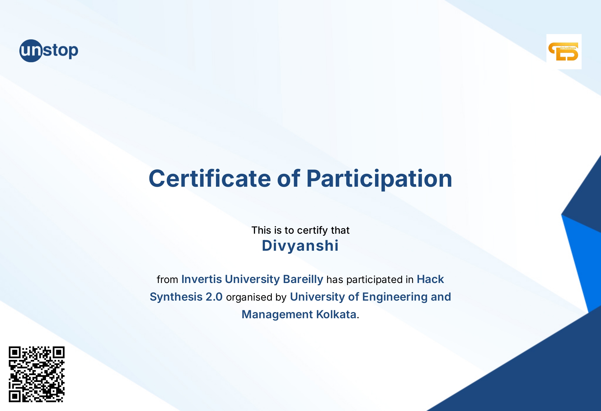 Hack Synthesis Unstop - Competitions, Quizzes, Hackathons, Scholarships and ...