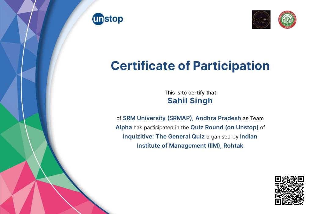 Sahil Singh - Software Developer @TNQTech | Building Scalable Software ...