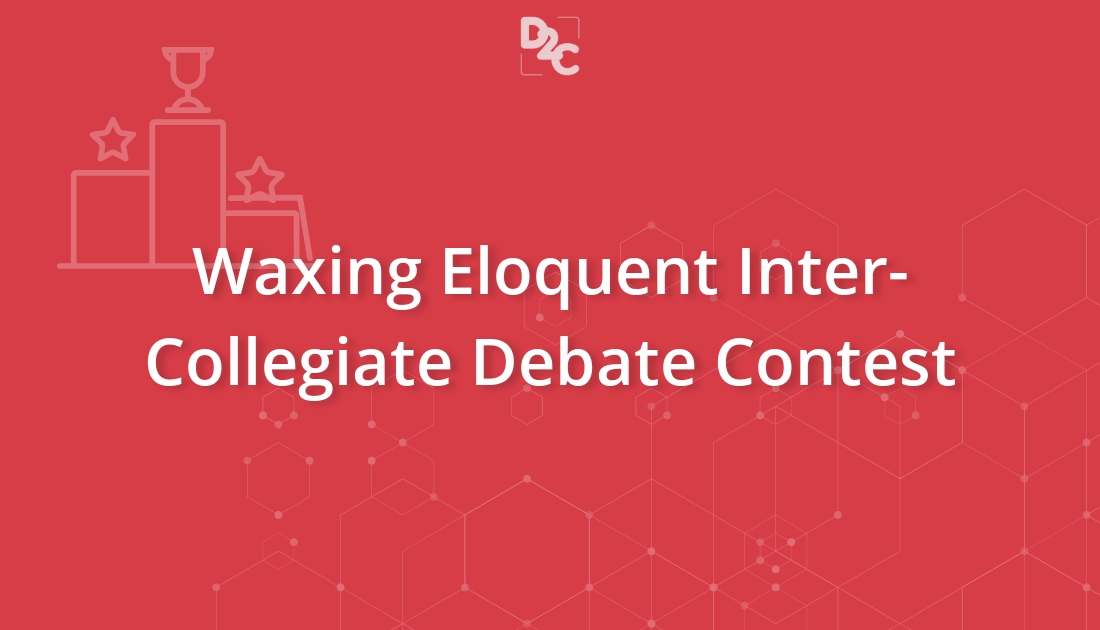 Waxing Eloquent InterCollegiate Debate Competition competition for