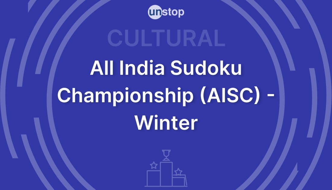 All India Sudoku Championship (AISC) - Winter 2023 by Malsar, Sat