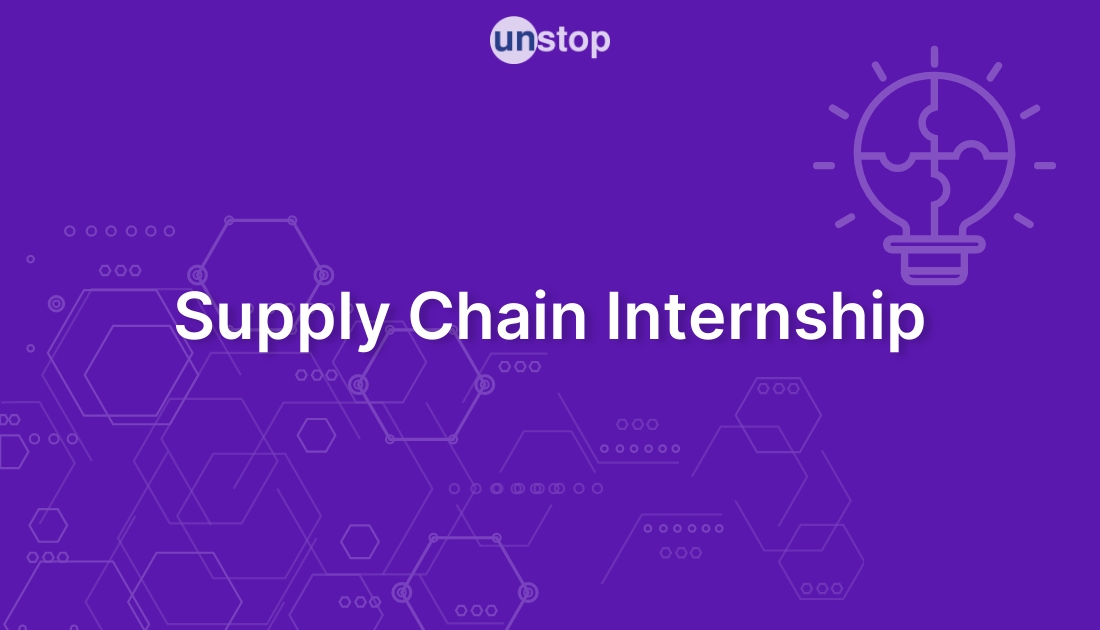 Supply Chain Internship by GCA Pvt.Ltd! // Unstop