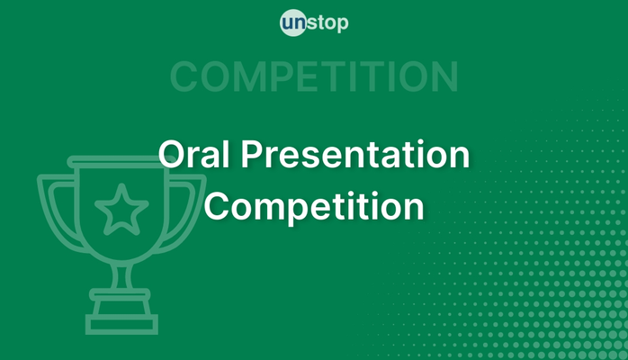 Participate in the Oral Presentation Competition before 15 Jan 23, 06:29 PM CUT