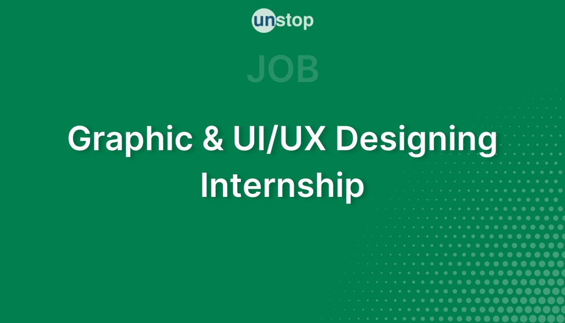 Graphic & UI/UX Designer Intern by Pace Stock Broking Services Pvt Ltd ...