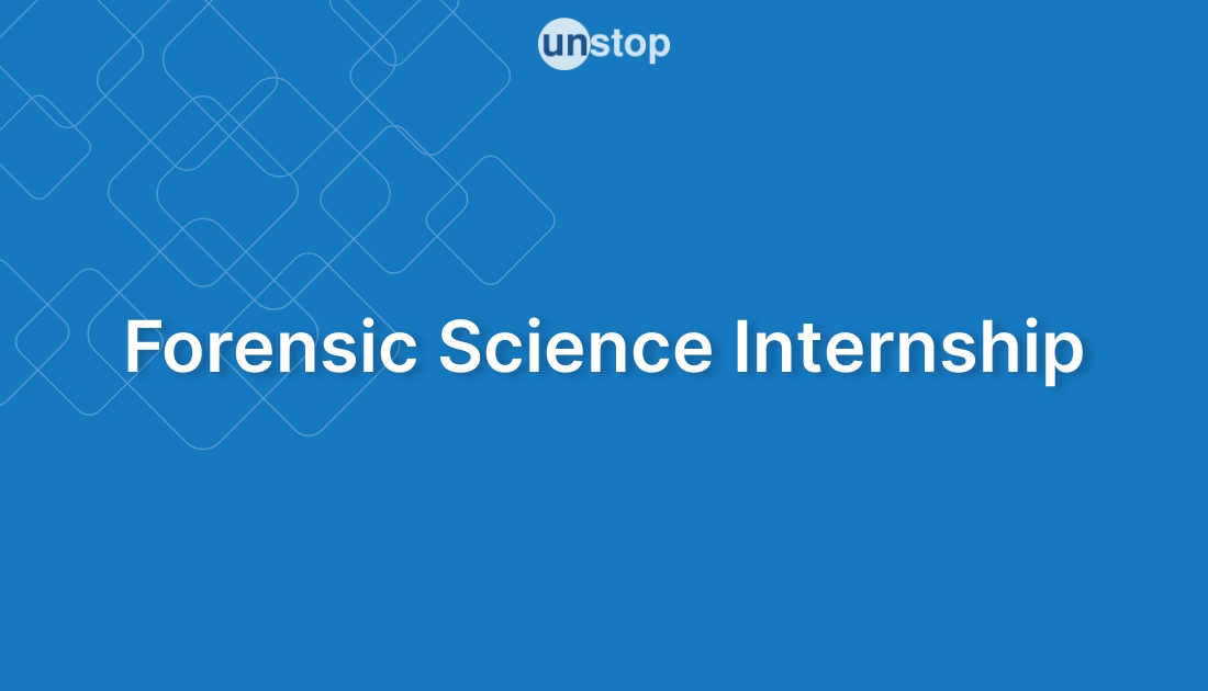 Forensic Sciences Intern by Pinkerton! // Unstop