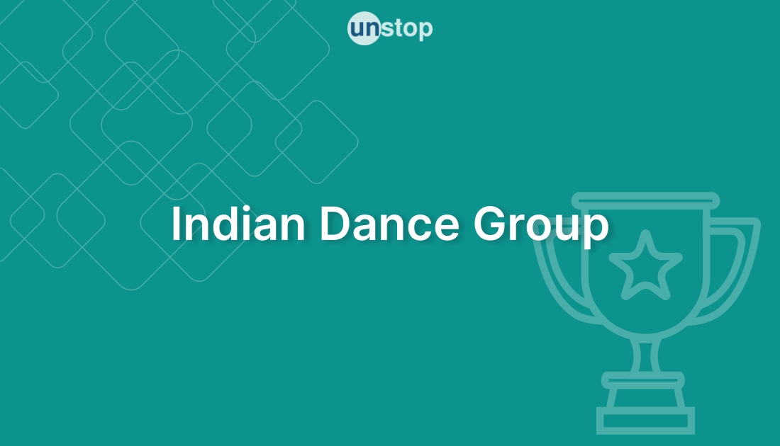 Indian dance in cartoon style Royalty Free Vector Image